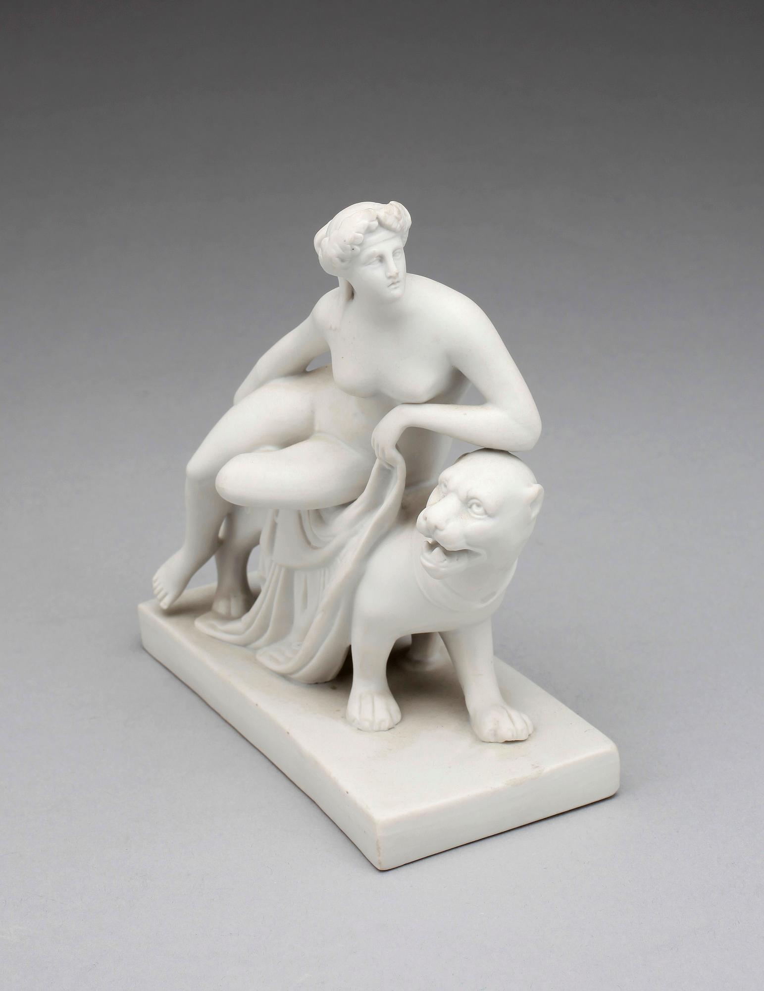 FIGURIN, parian, 1900-talets första hälft.