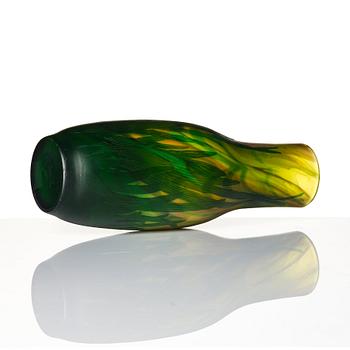 Fritz Blomqvist, a cameo glass vase, Orrefors, Sweden, Art Nouveau, 1915-17.