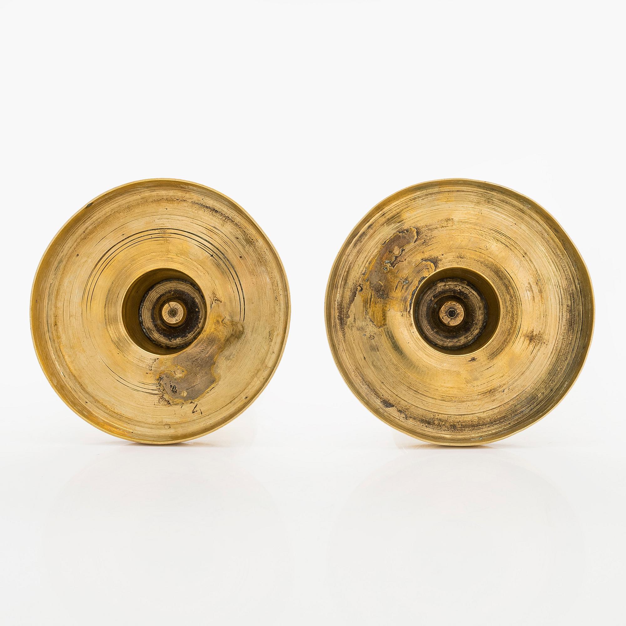 Ljusstakar,ett par Frankrike 1800-talets slut.