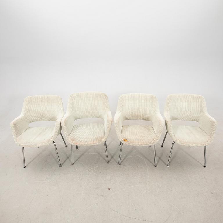 Armchairs 4 pcs "Jupiter 08567" Asko 1970s.
