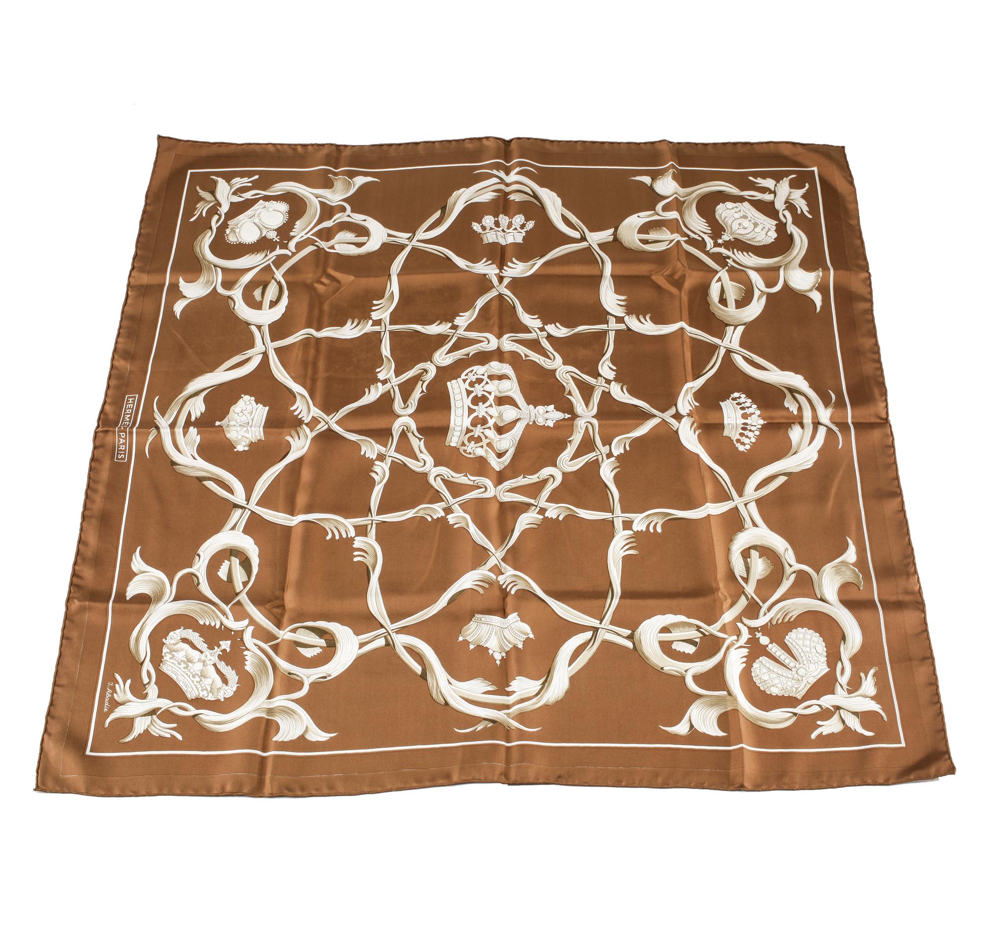 SCARF, "Crowns / Couronnes", Hermés.