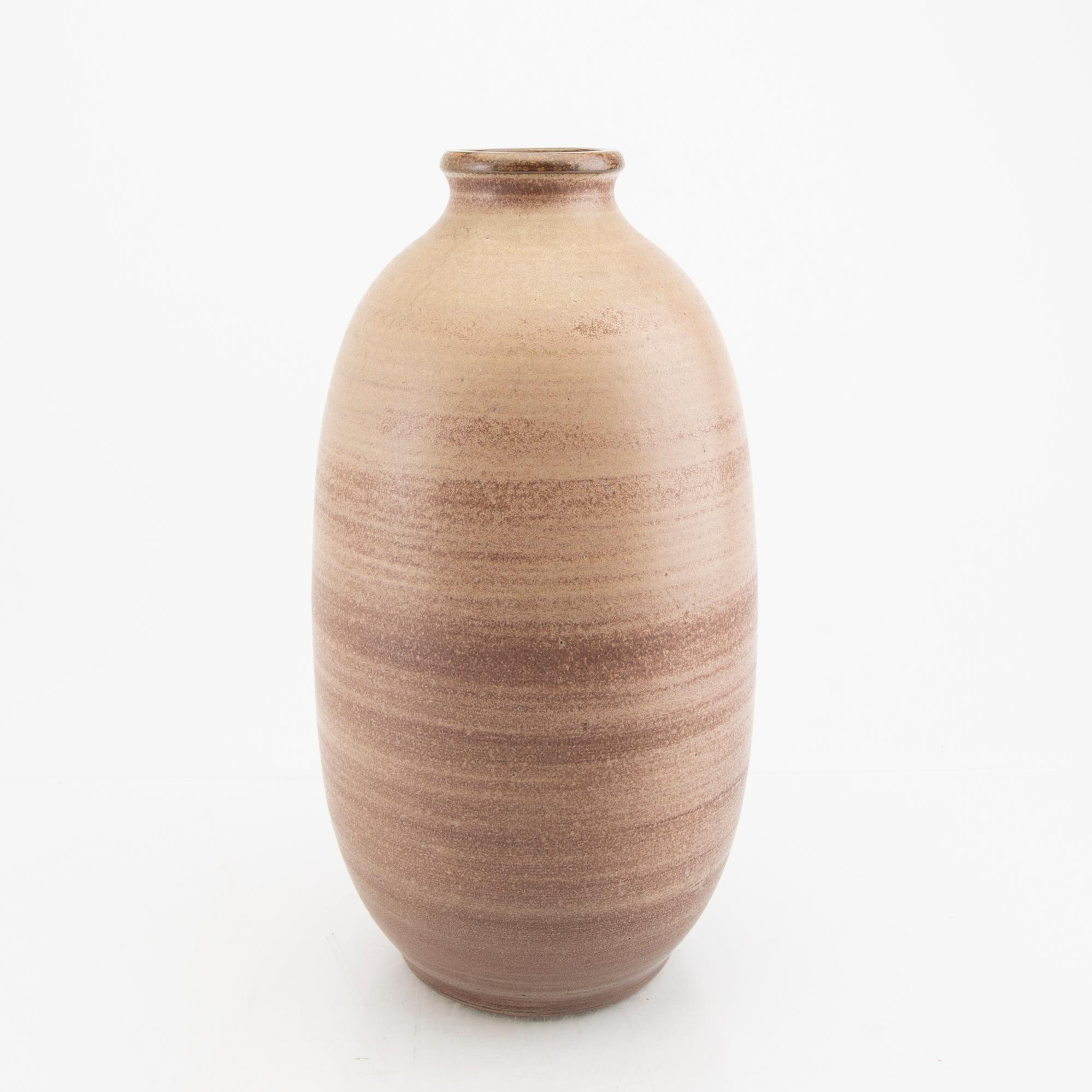 Arthur Andersson golvvas,  Vallåkra, stengods 1900-talets mitt.