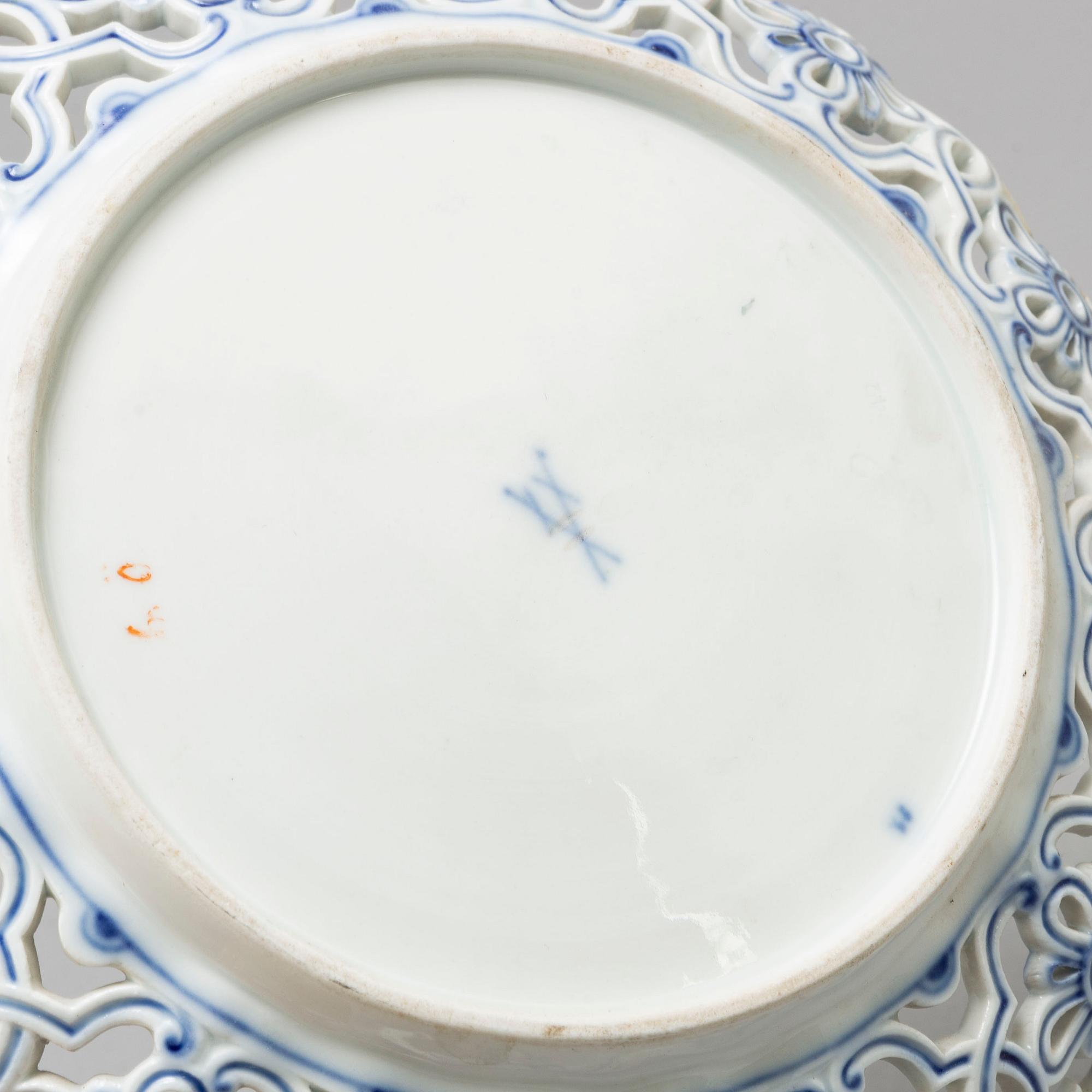 MAT- och KAFFESERVIS, 39 delar, porslin. Tyskland, Meissen, 1900-tal.