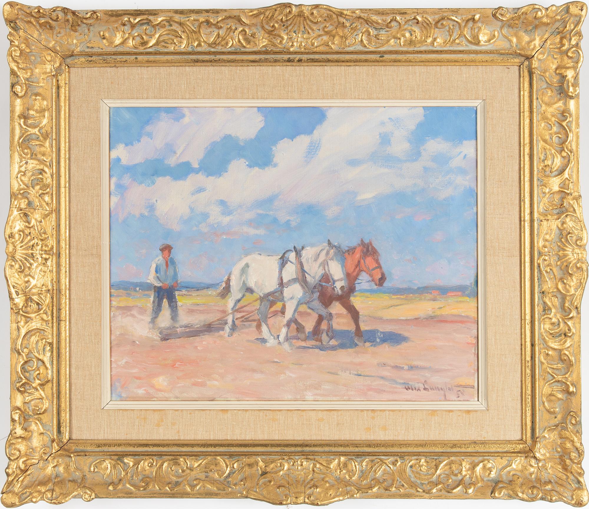 Alexander Langlet, Harvning.