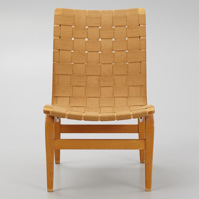 Bruno Mathsson, an 'Eva' easy chair, Firma Karl Mathsson, Värnamo, Sweden, dated 1941.