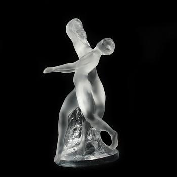 FIGURIN, glas, sign Lalique France.