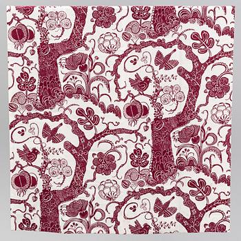 Josef Frank, a pair of linen curtains, 'Djungel',  Firma Svenskt Tenn.