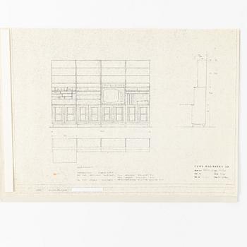 Carl Malmsten, bokhylla, unik, 1962.