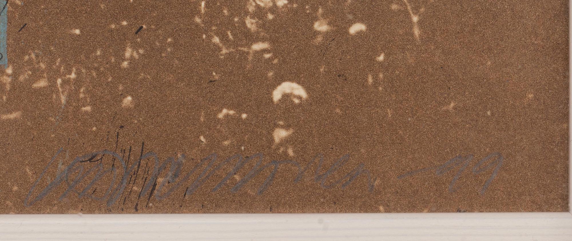 KIRSI NEUVONEN, etsning, signerad och daterad -99.