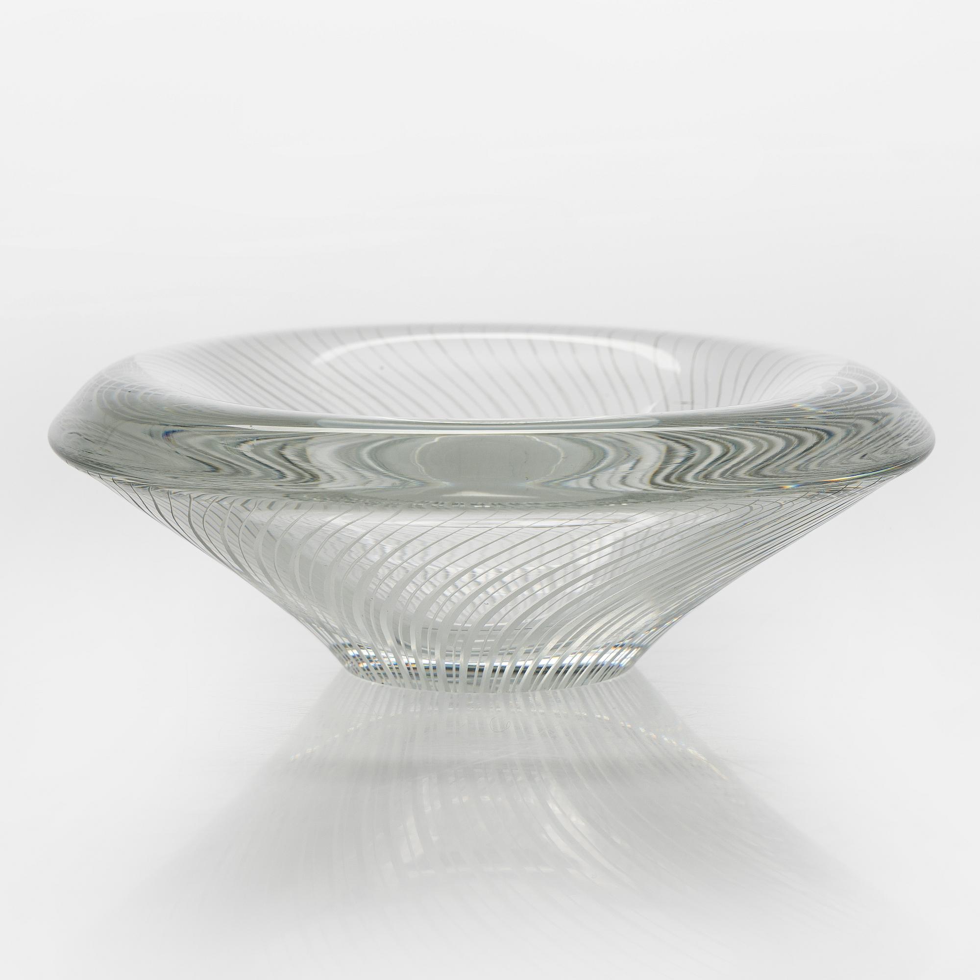 Tapio Wirkkala, malja,"3362", signeerattu Tapio Wirkkala, Iittala.