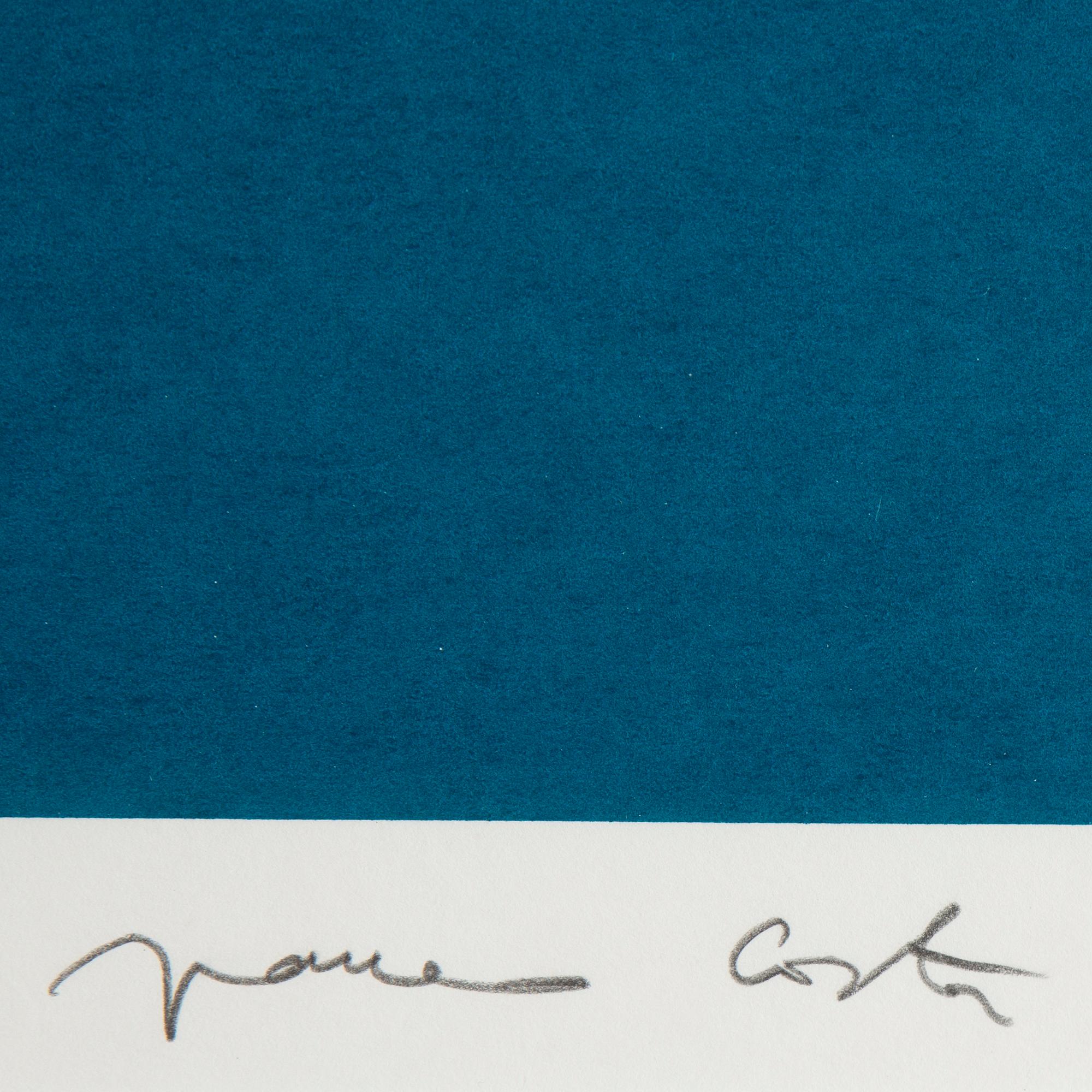 Franco Costa, silkscreen in colours,, signed 85/150.
