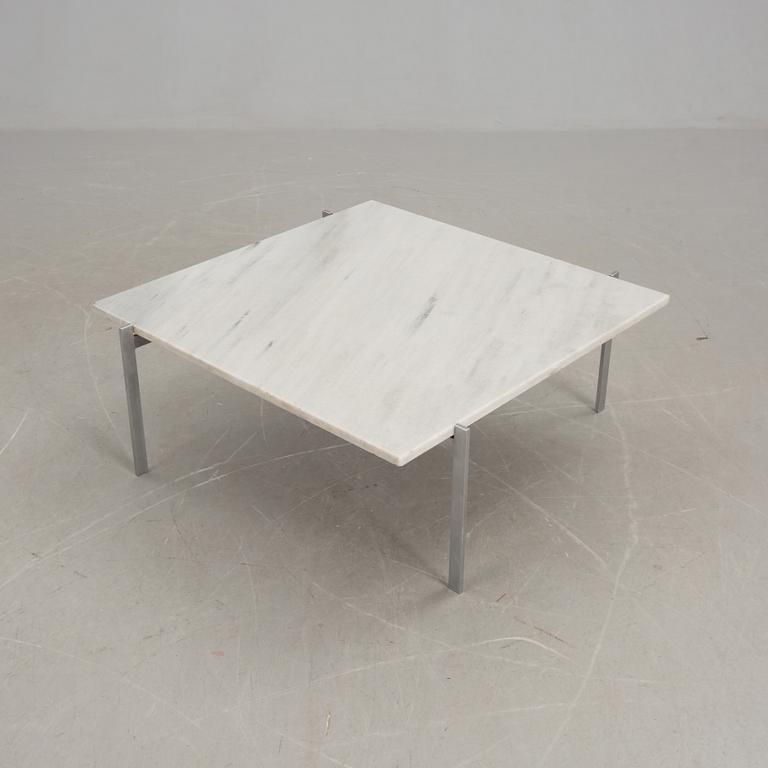 SOFFBORD, "PK 61", Poul Kjaerholm för Fritz Hansen, märkt samt etikettmärkt 1987.