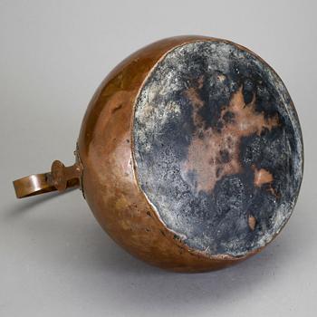KAFFEPANNA, koppar, 1800-talets början.