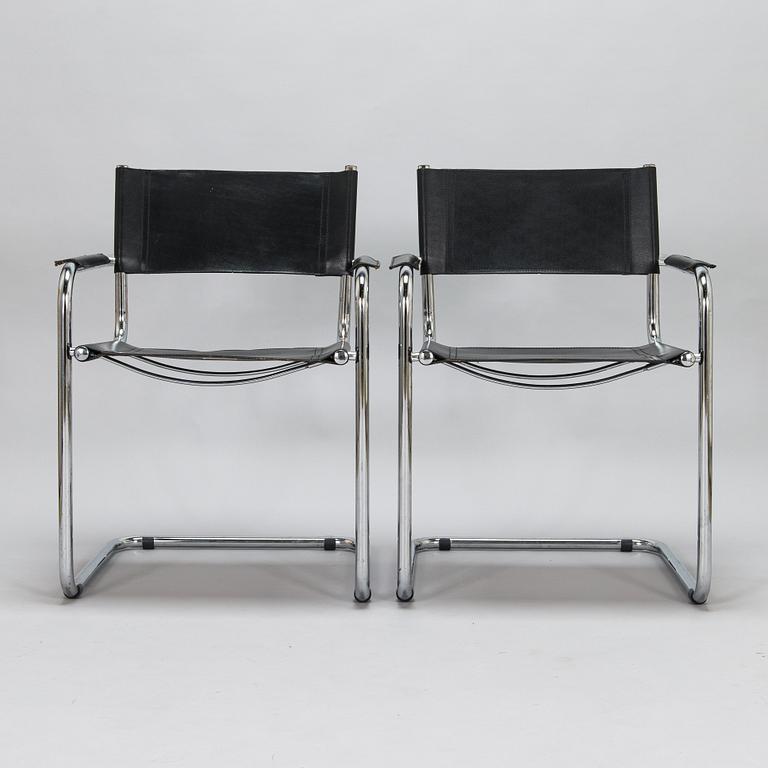 Four armchairs from 1980s.