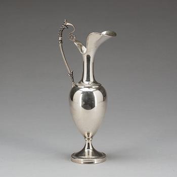 KANNA, silverhalt 800. Utländska stämplar. Vikt ca 238 g.