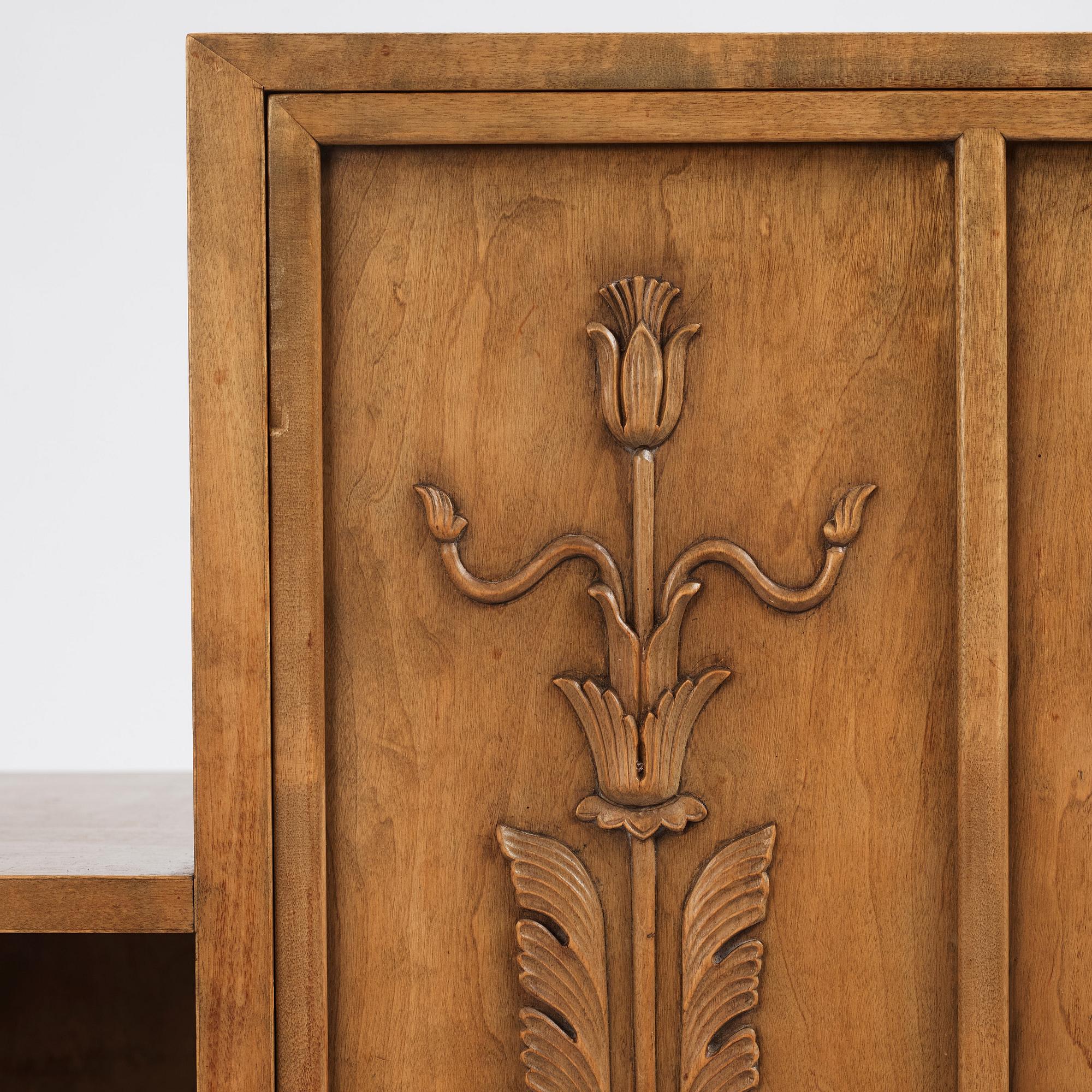 Axel Einar Hjorth, sideboard / barskåp, "Caesar", specialbeställt, Nordiska Kompaniet 1935.