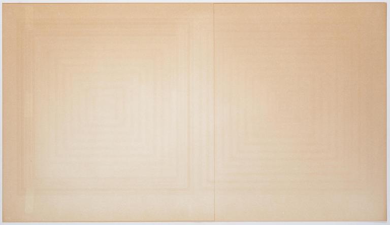 Frank Stella, "Double Gray Scramble".