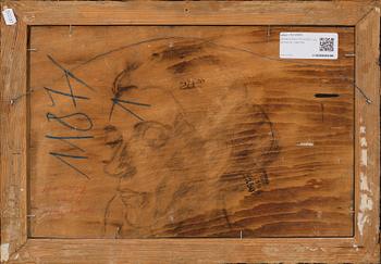 A HENRI ERNST PFEIFFER signed oil on panel.