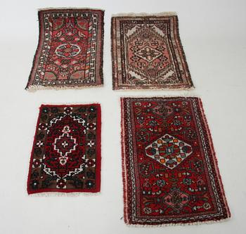 MATTOR, 4 st, orientaliska. 89 x 51, 59 x 39, 76 x 54 och 79 x 50.