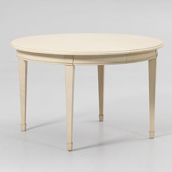 Dining set, 7 pieces, Gustavian style, 20th century.