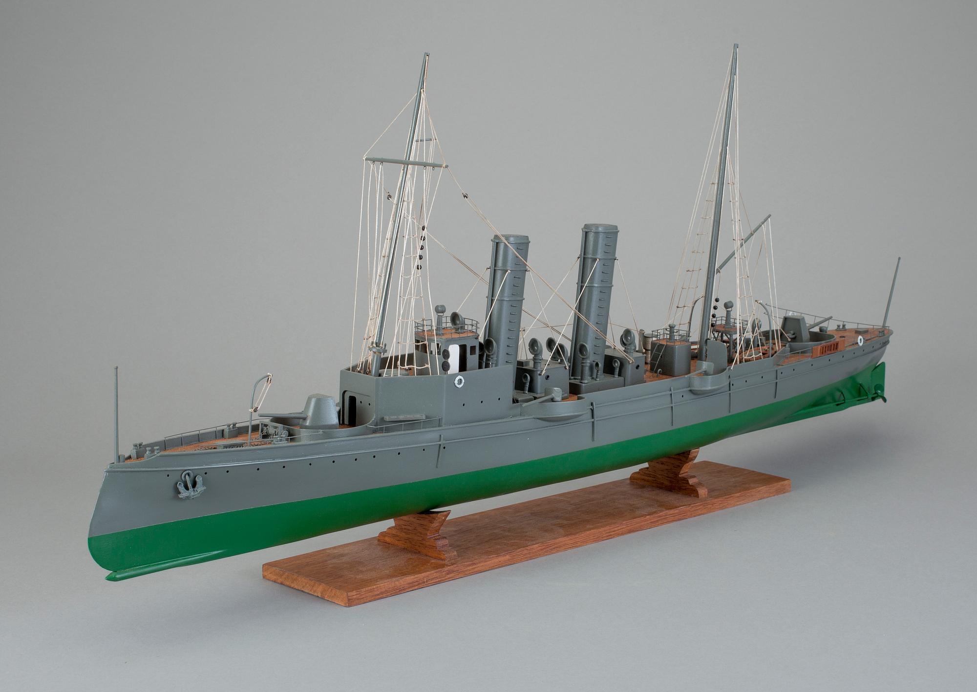 FARTYGSMODELL, torpedkryssaren "Psilander", 2000-tal.