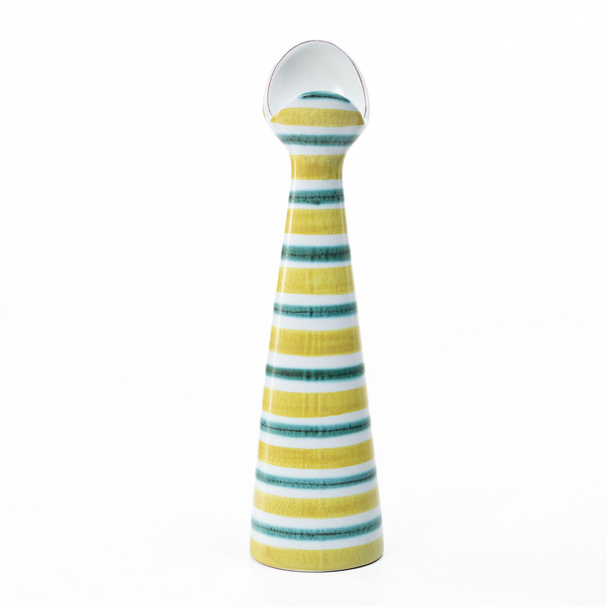 Stig Lindberg, Vase, faience, Gustavsbergs studio.