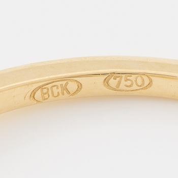 Ring 18K guld med morganit.