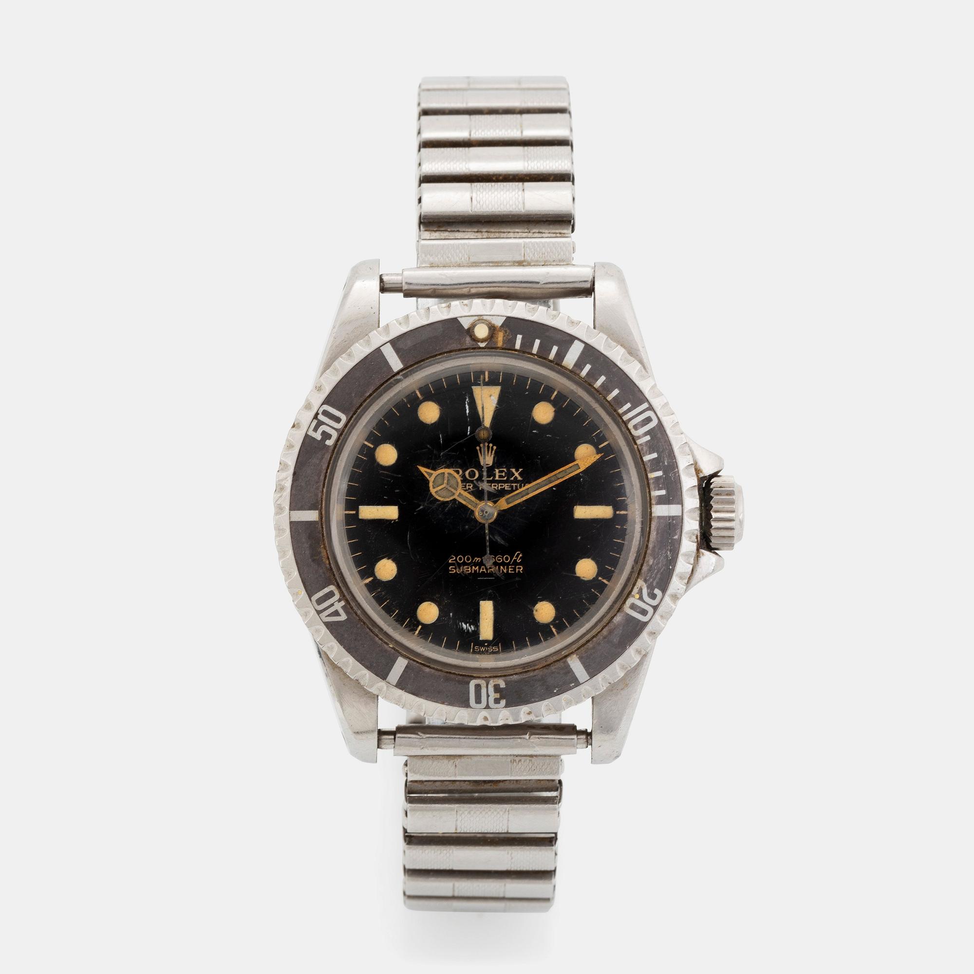 Rolex Submariner Underline Meters first Gilt Dial