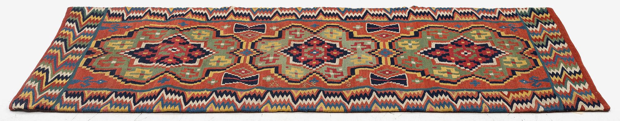 Åkdyna, rölakan, ca 110 x 49 cm, sydvästra Skåne, omkring år 1800-1830.