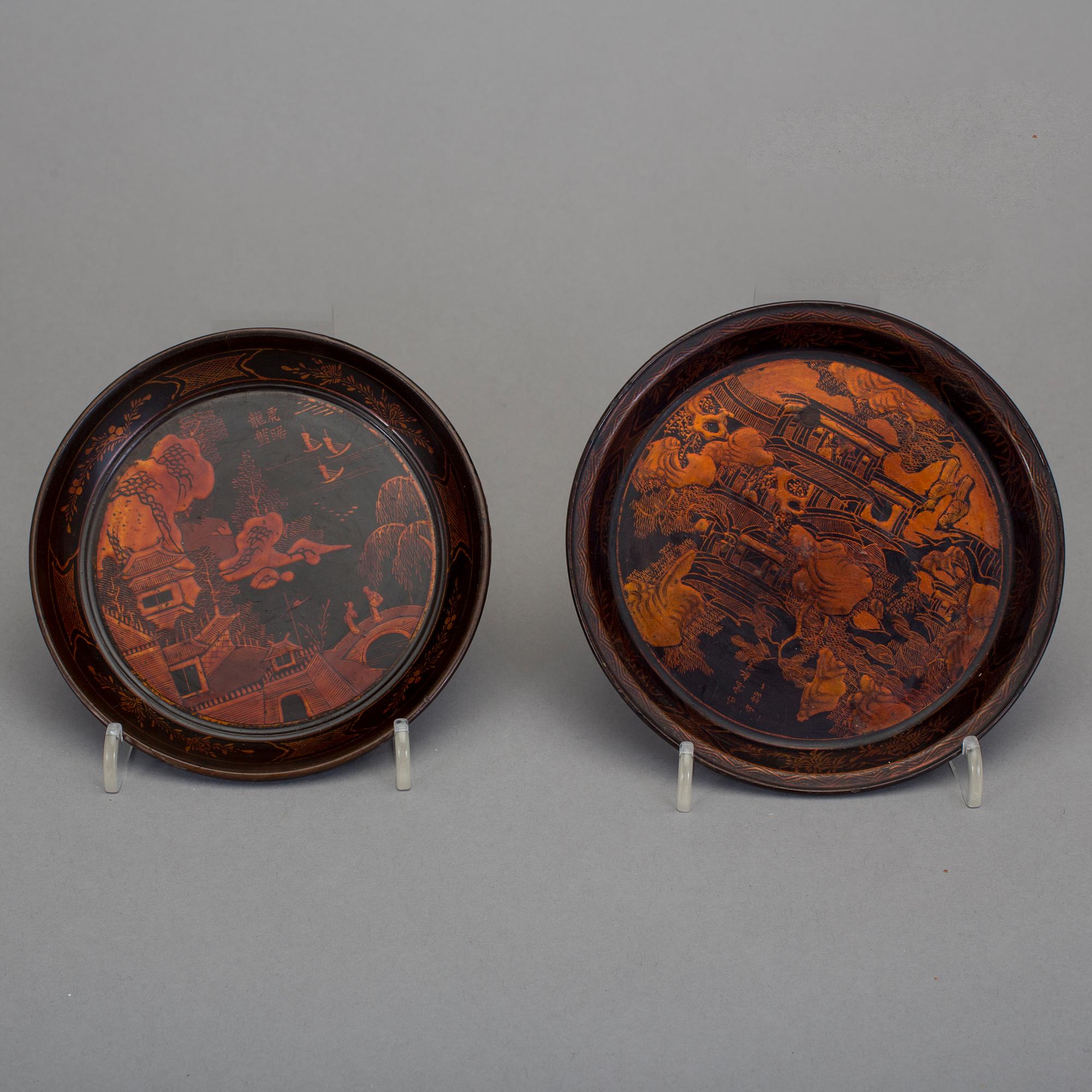 FAT, 6 st, lack, Kina, sen Qingdynasti, 1800-tal.