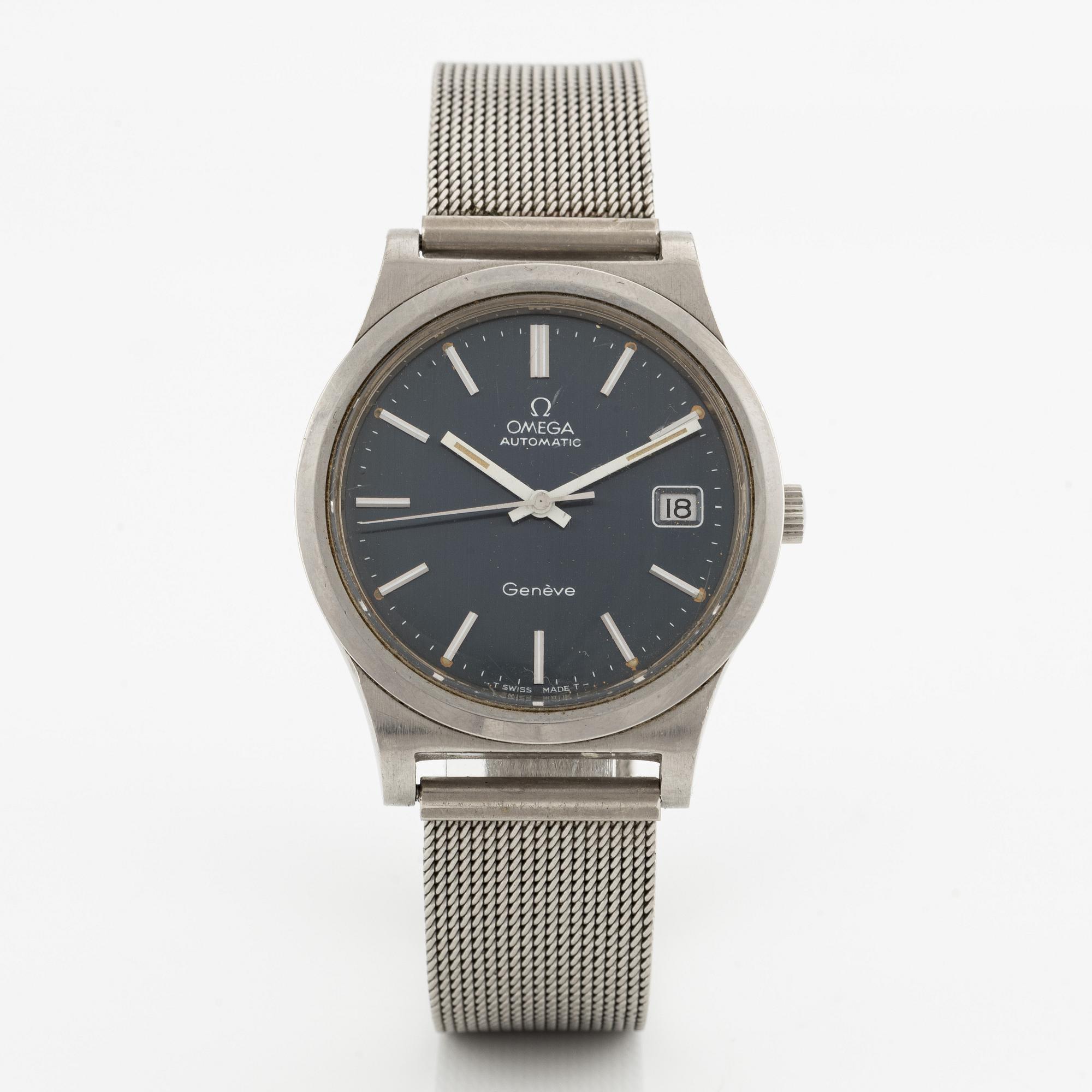 Omega, Genève, armbandsur, 36 mm.