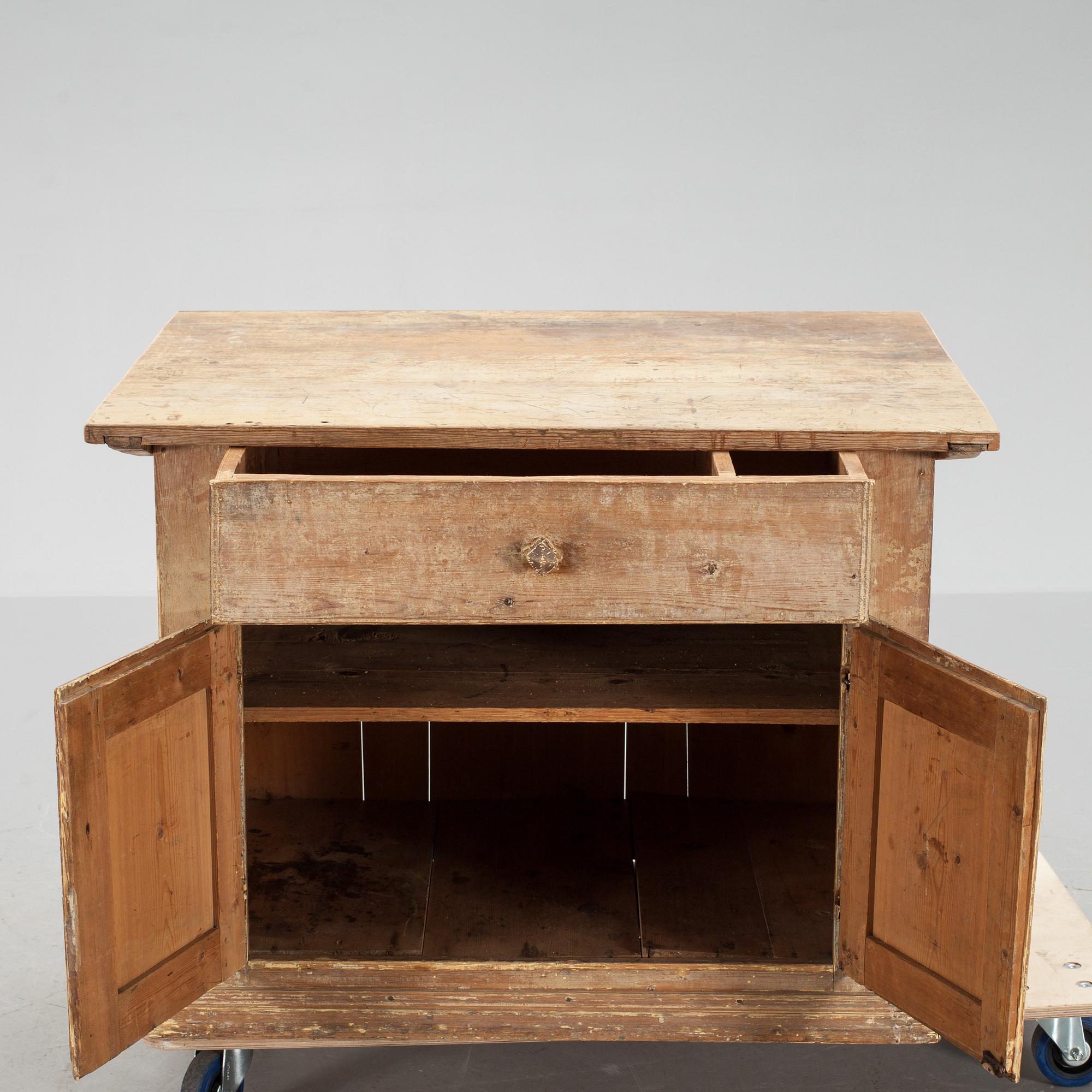 MÖSSBORD, 1800-tal.