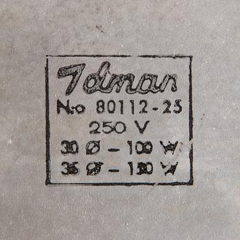 Paavo Tynell, taklampor, 4 st modell A2-8 (80112-25)  Idman 1960-tal.