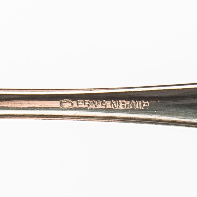 Bestick 36 dlr "Vasa" nysilver 1900-tal.