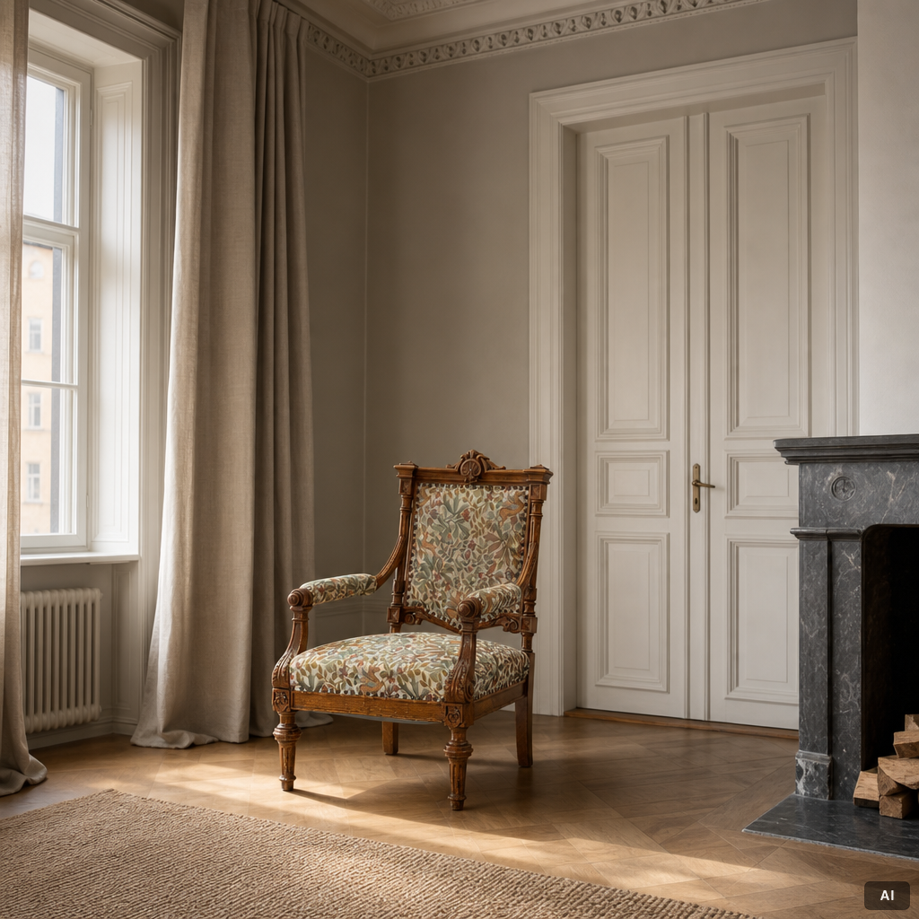 A pair of armchairs, circa 1900.