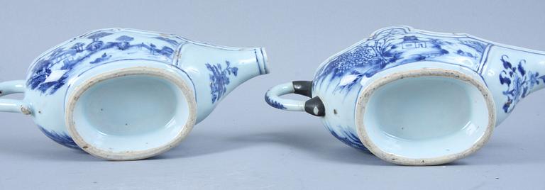 SNIPOR, 2 st, porslin, Kina, Qianlong, 1700-tal.