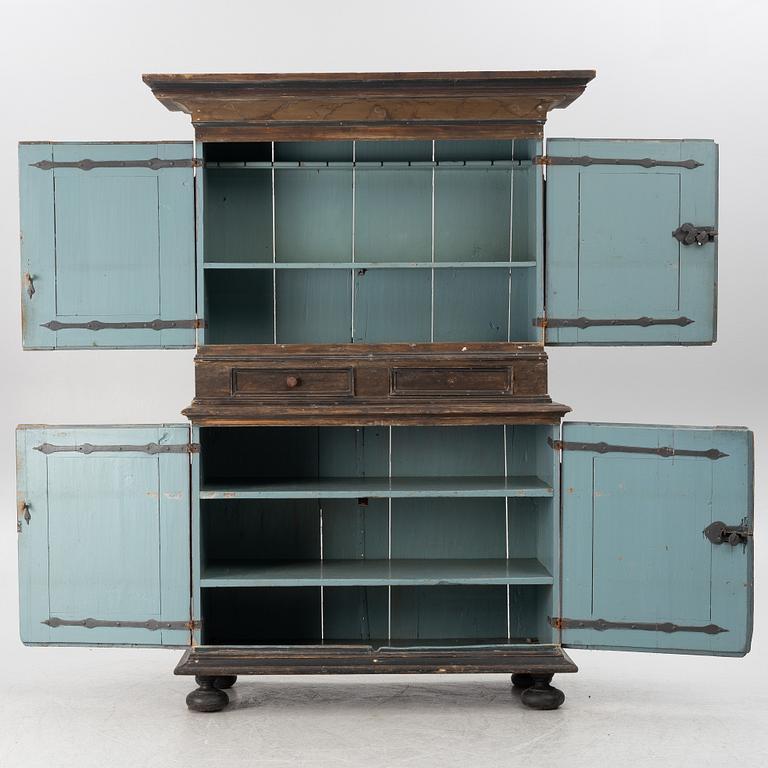 Cabinet, late Baroque, second half of the 18th century.