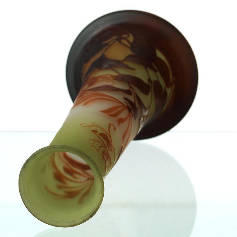 Emile Gallé, vas, Nancy Frankrike, Art Nouveau.