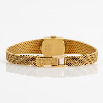 Helvetia, armbandsur, 18K guld, 14,5 mm.