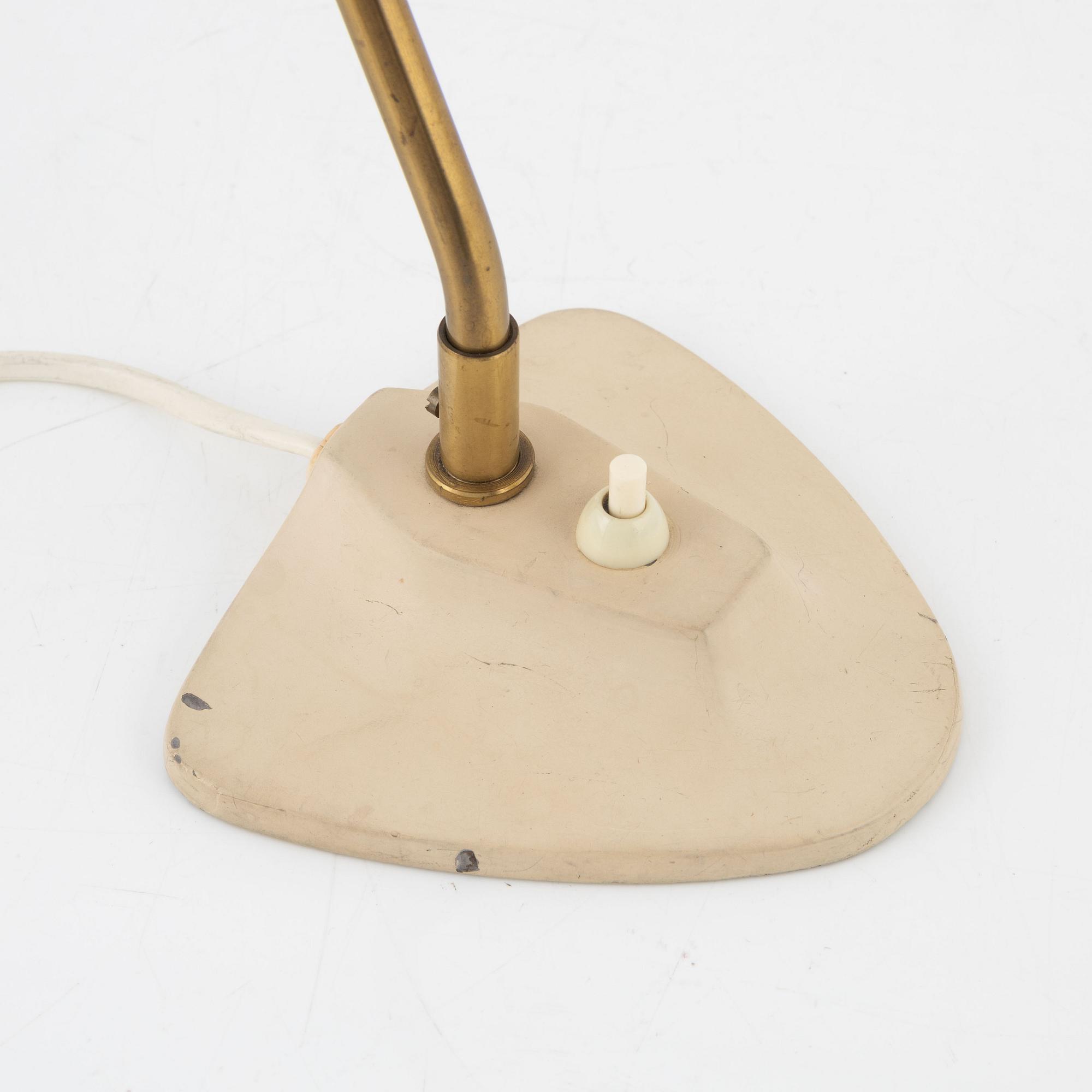 ASEA, bordslampa, modell "E1267", 1940-50-tal.