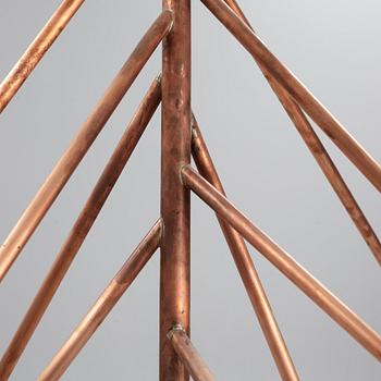 Jonas Bohlin, a 'Kvist 16' copper ceiling light, Örsjö Belysning.