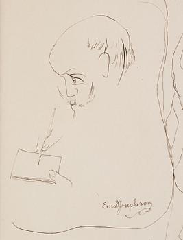 Ernst Josephson, Five figure studies.