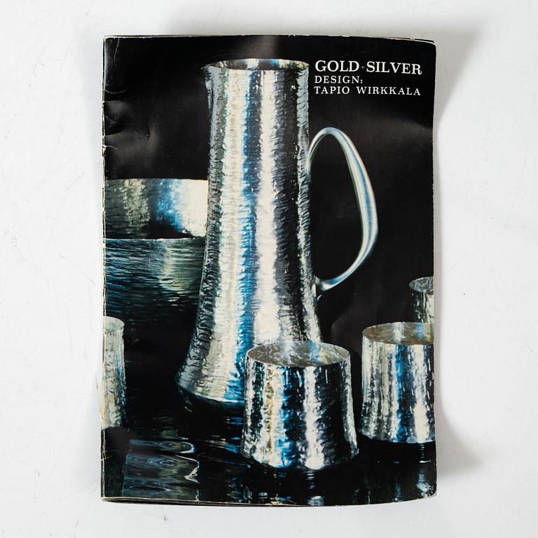 Tapio Wirkkala, bowl and ladle, silver, Kultakeskus, Hämeenlinna, 1976.