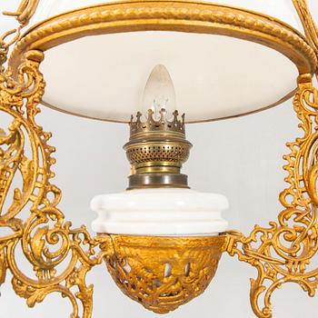 Lamp, around 1900.