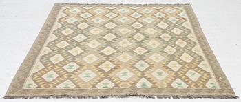 Kelim, modern, ca 190 x 155 cm.