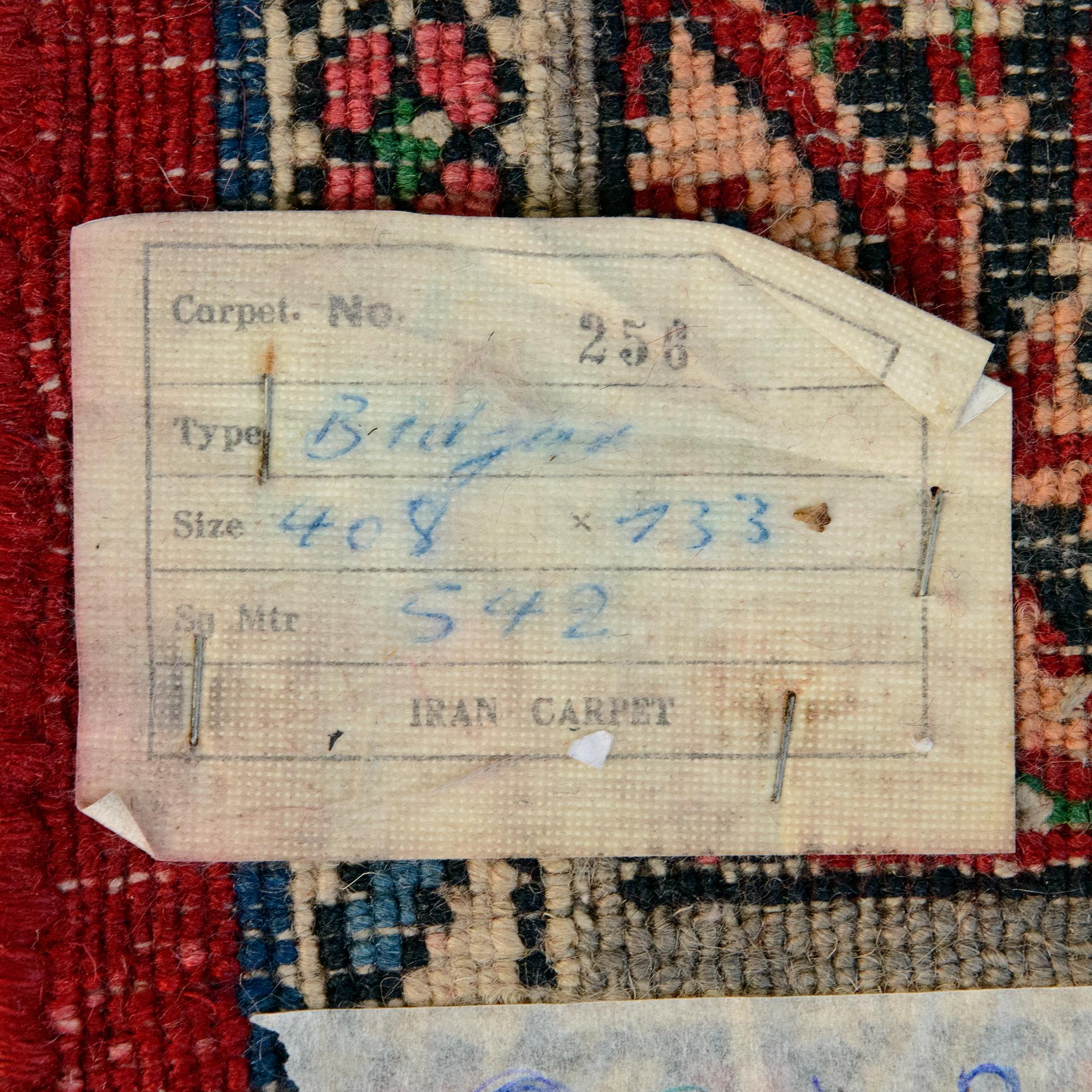 Matta, orientalisk, ca 407x126 cm.