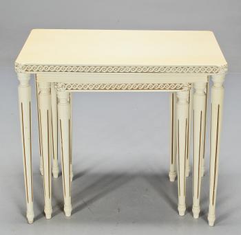 SATSBORD, gustaviansk stil, sent 1900-tal.