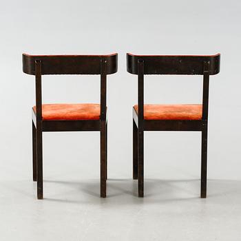 STOLAR, ett par, "Svea", Nordiska Kompaniet, 1930-tal.