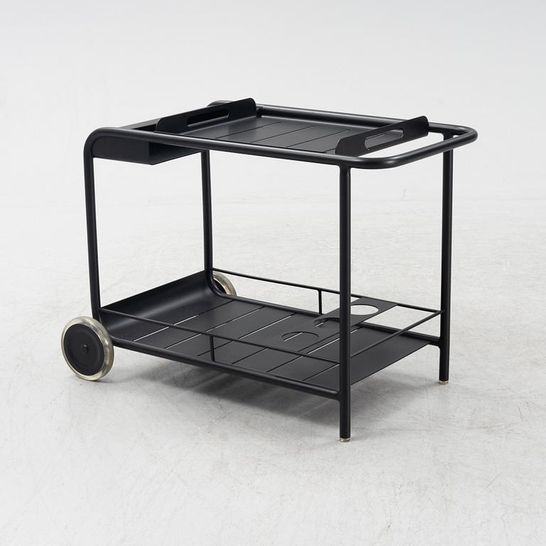 A 'Luxembourg' serving trolley by Frédéric Sofia for Fermob.
