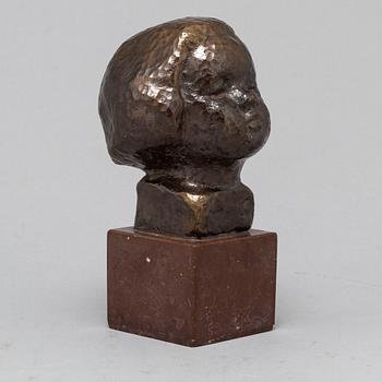 JONAS FRÖDING, a bronze sculpture, signed.